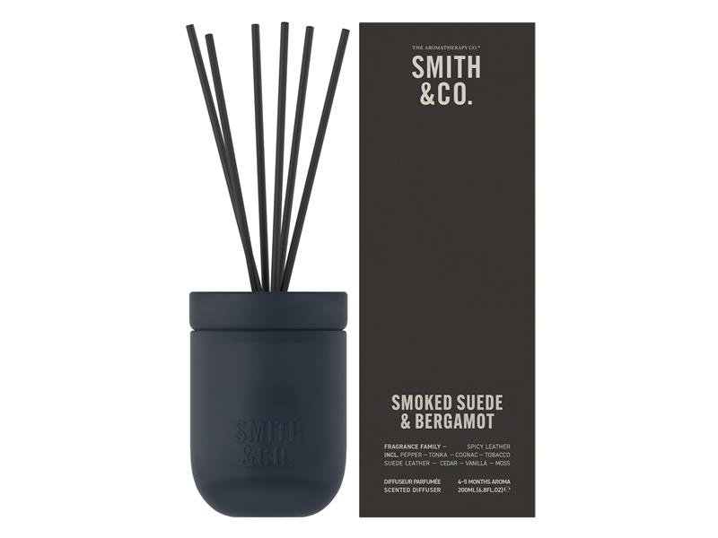 Smith &amp; Co Smoked Suede &amp; Bergamot Diffuser