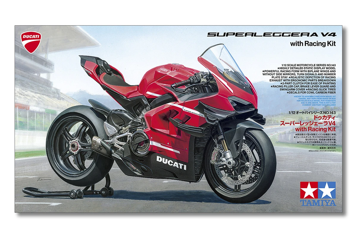 Ducati Superleggera V4 with Racing-kit 1/12