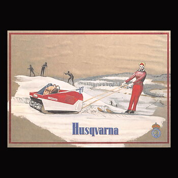 HUSQVARNA Tolken - Vykort A5