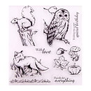 Clear Stamps Second Hand - Forest Animals