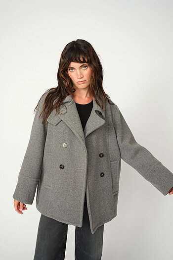 Mos Mosh - MMCharley Wool Jacket Mockingbird