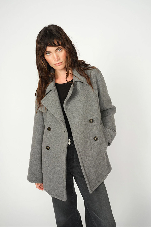 Mos Mosh - MMCharley Wool Jacket Mockingbird - 2