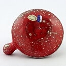 Lisa Larson (Sköldpaddor 1963) Red Turtle with Relief Decor 12 cm (3)