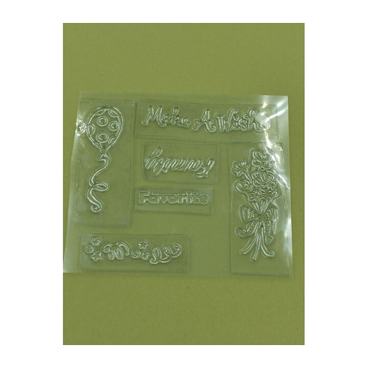 Clear Stamps Second Hand - Celebration  2