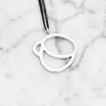 Halsband - FIKA - silver