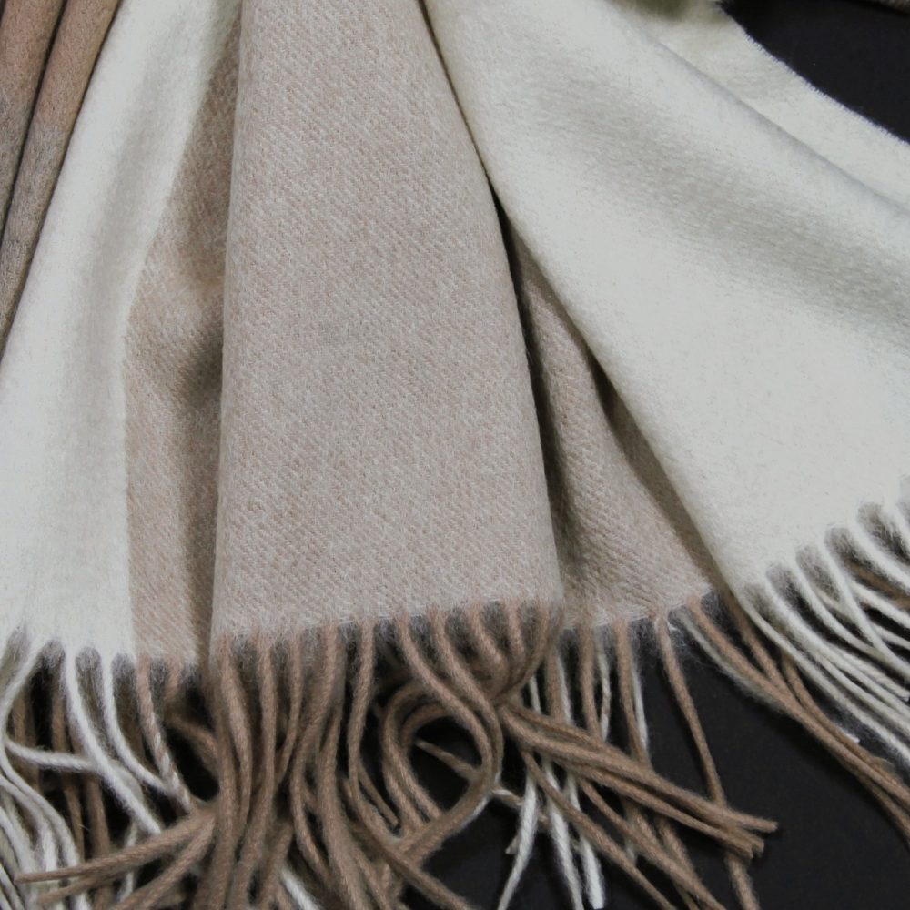 Sandy Varm  Beige Ullsjal - 8