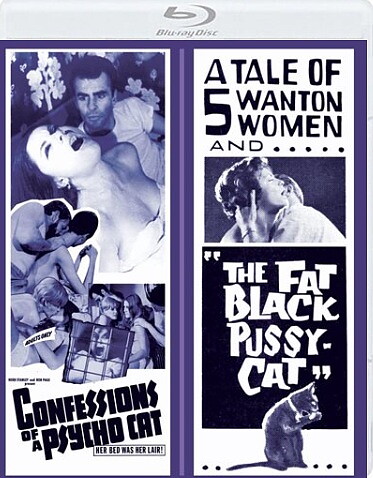 Confessions Of A Psycho Cat / The Fat Black Pussycat (BLU-RAY)