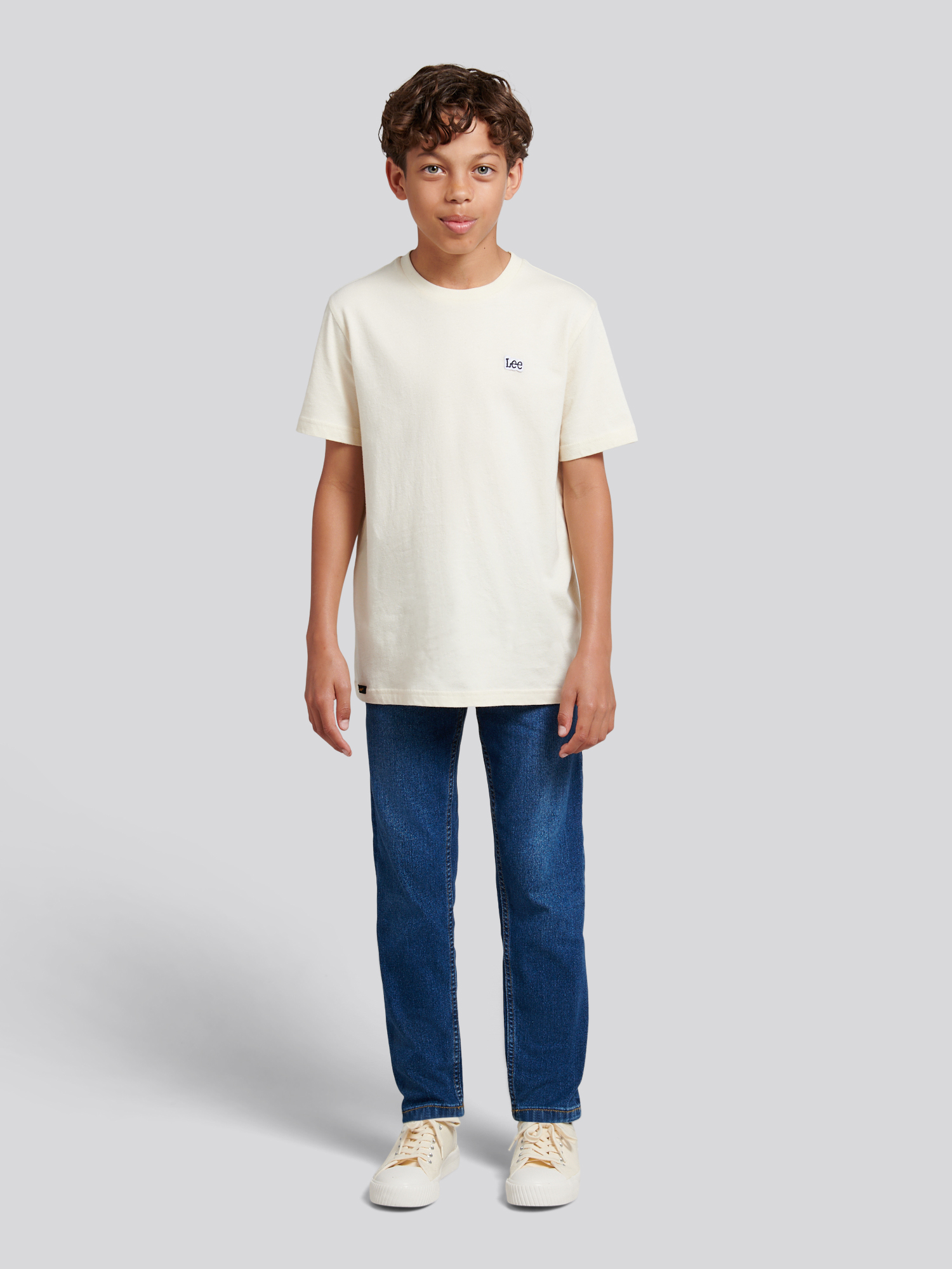 STRAIGHT STRETCH FIT JEAN DARREN MID WASH