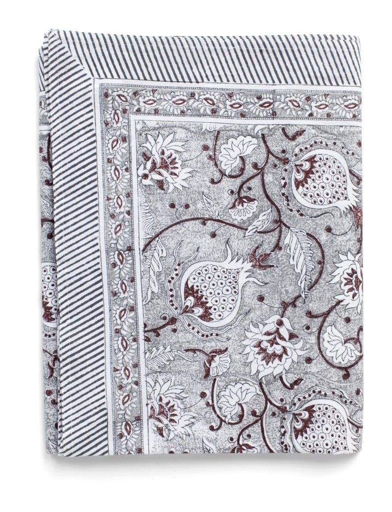 Bordsduk - Pomegranate Cotton - Blue 150x350