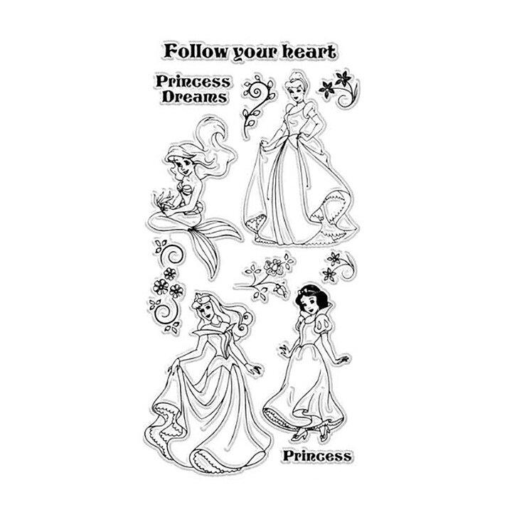Clear Stamps Second Hand - Disney Princess Follow your Heart
