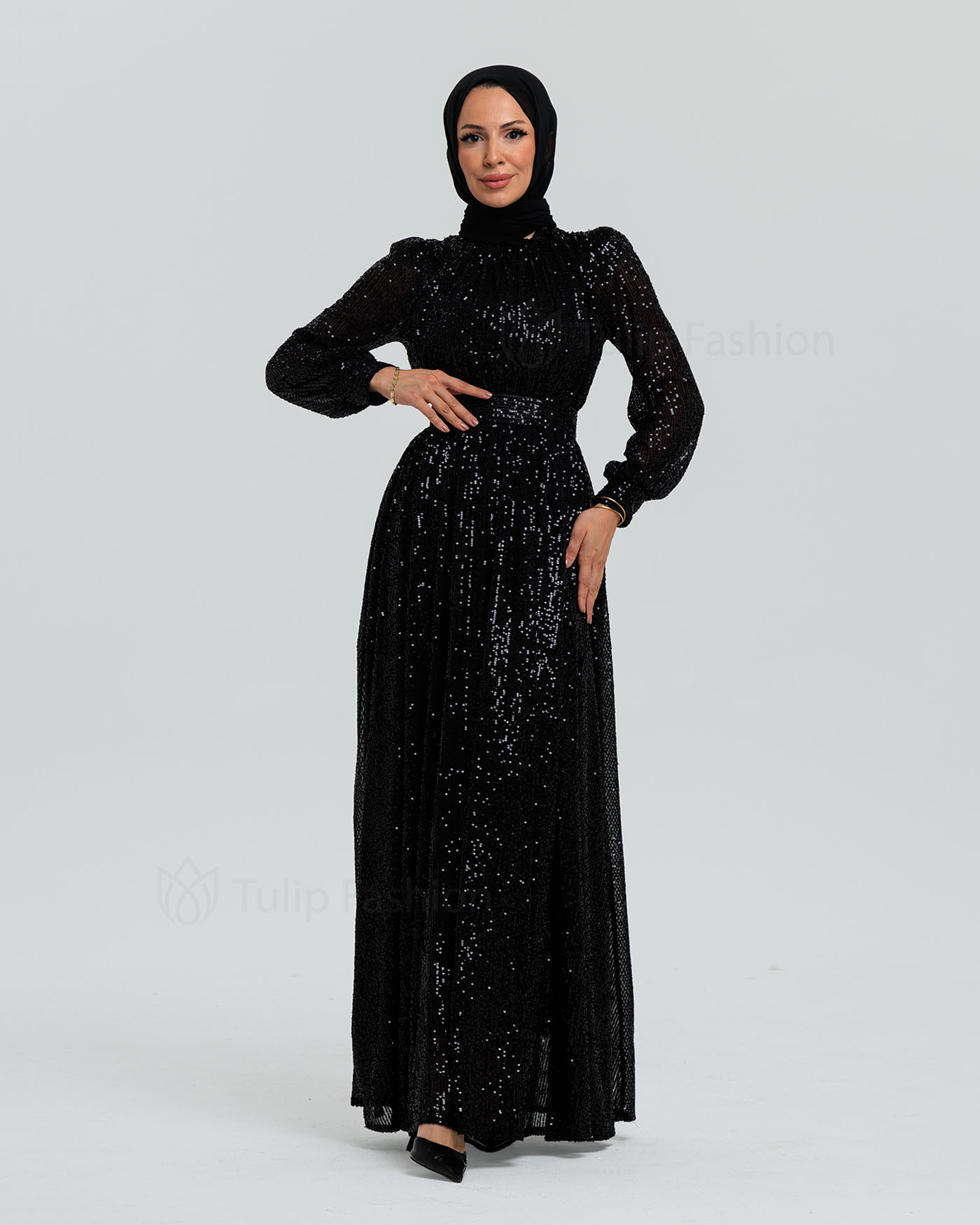 Party dress - Black - 3