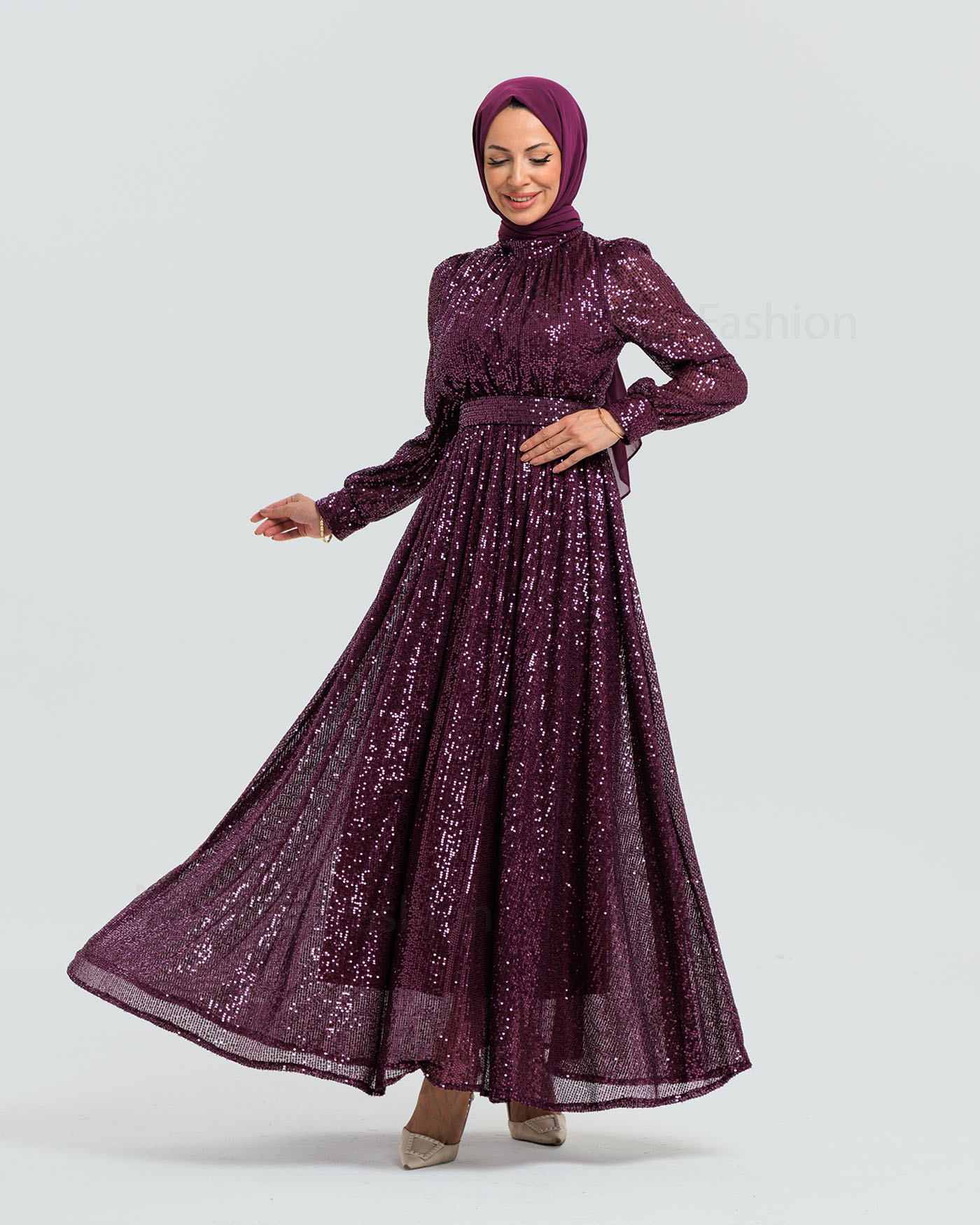Party dress - Purple - 12