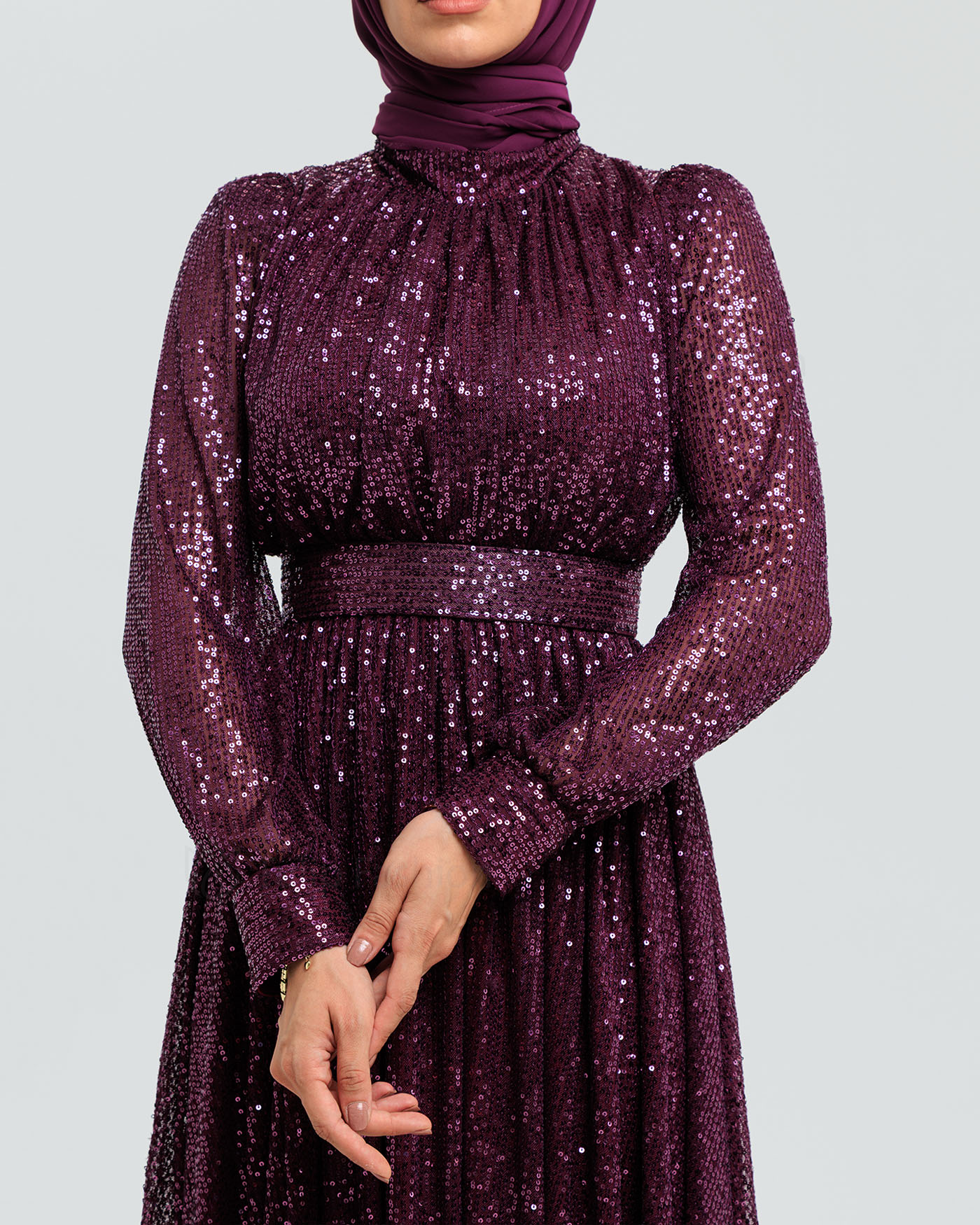 Party dress - Purple - 9