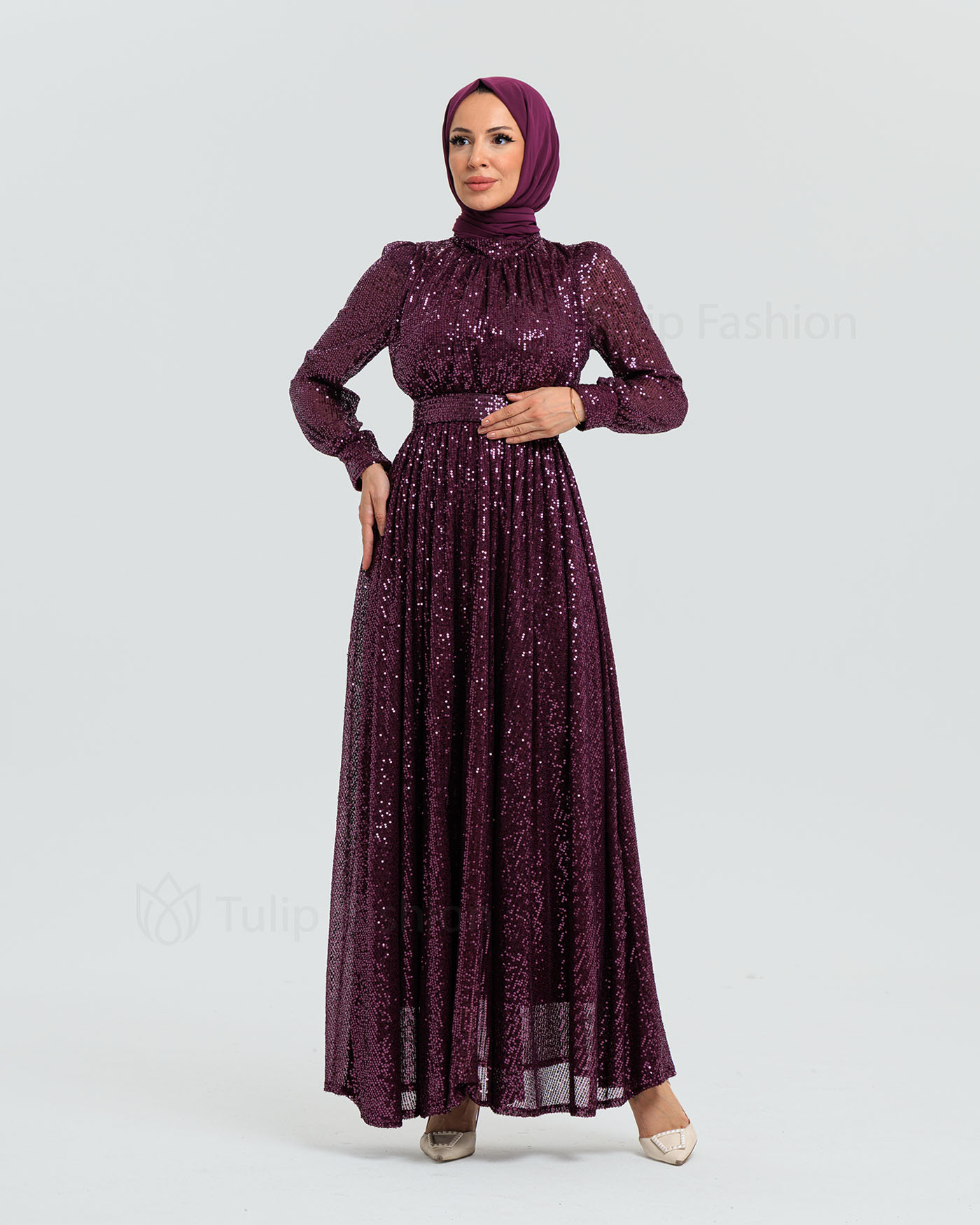 Party dress - Purple