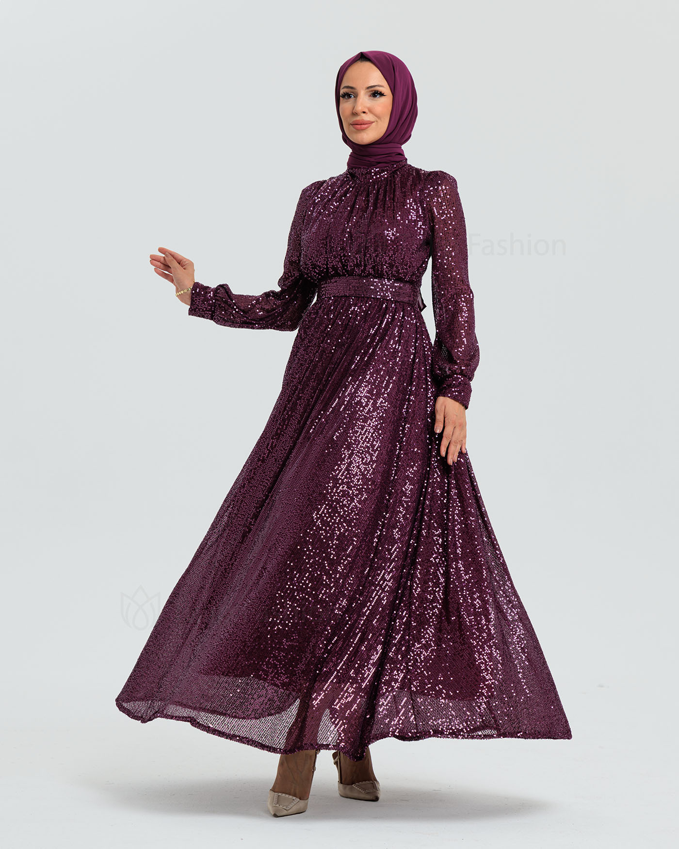 Party dress - Purple - 6
