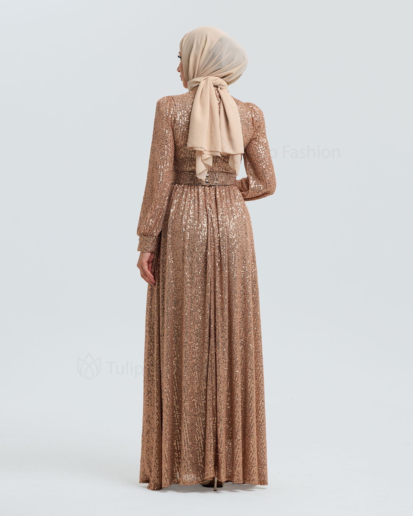 Party dress - Beige - 10