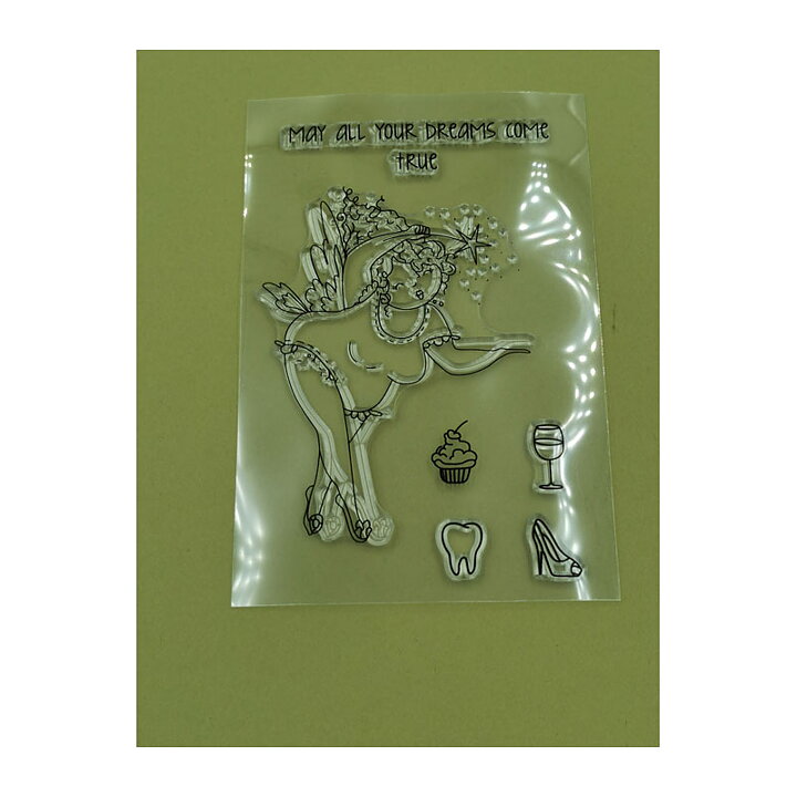 Clear Stamps Second Hand - Lady Makes your Dream Come True