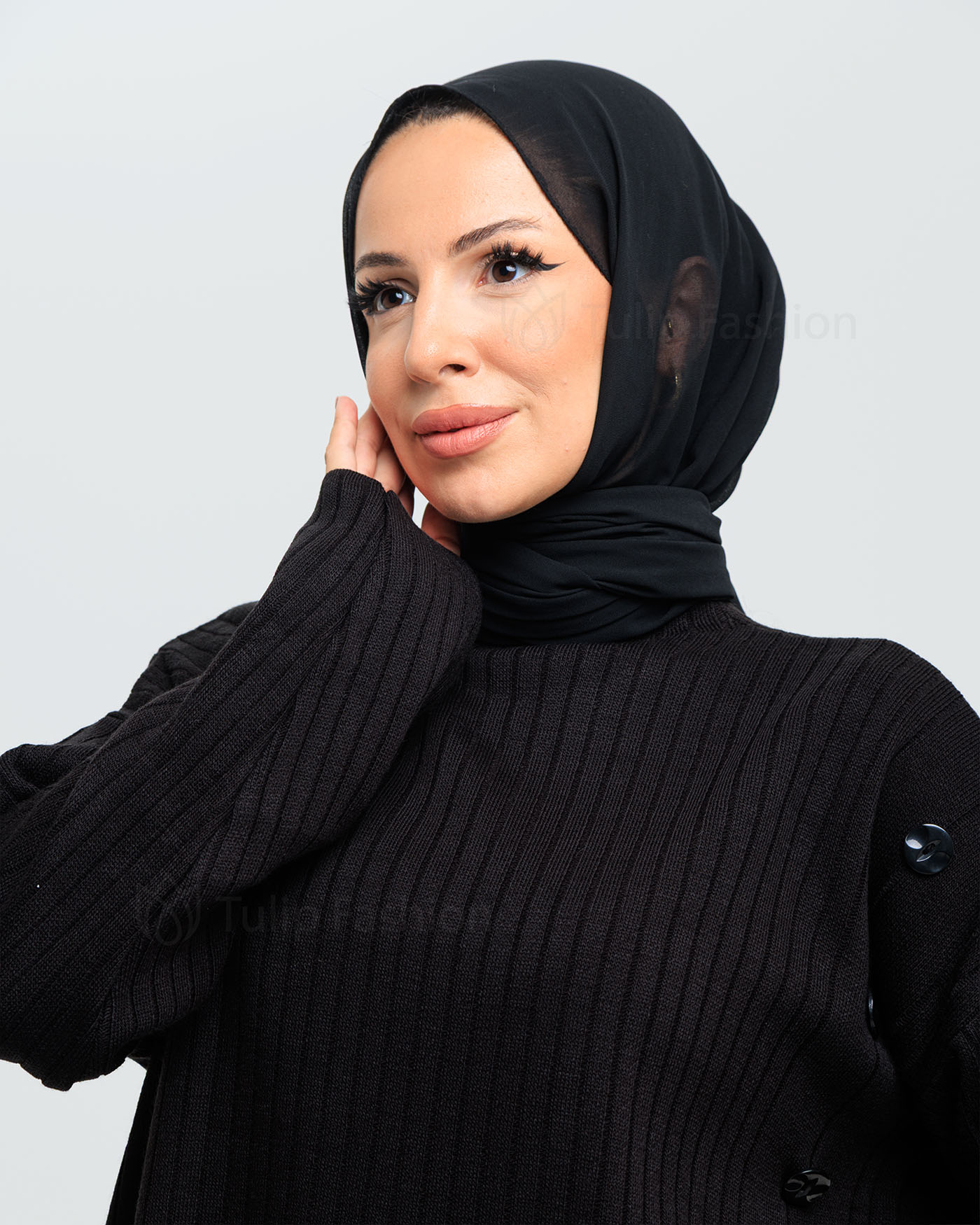 Tunic set with pants - Black - 12