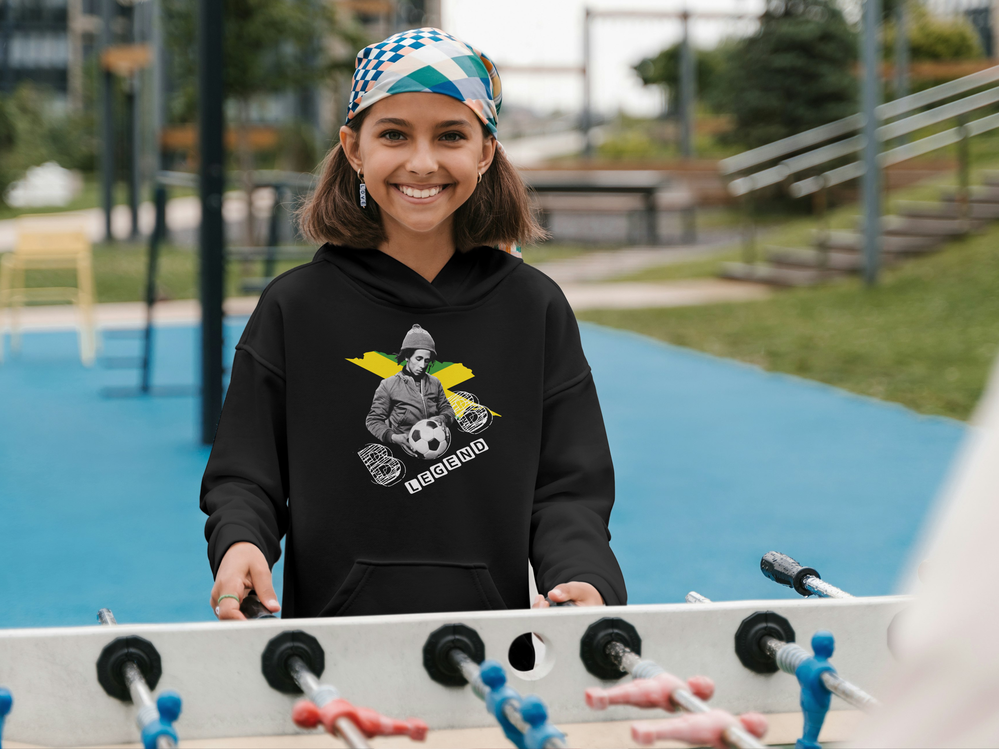 Bob Marley Legend Kids Hoodie Black
