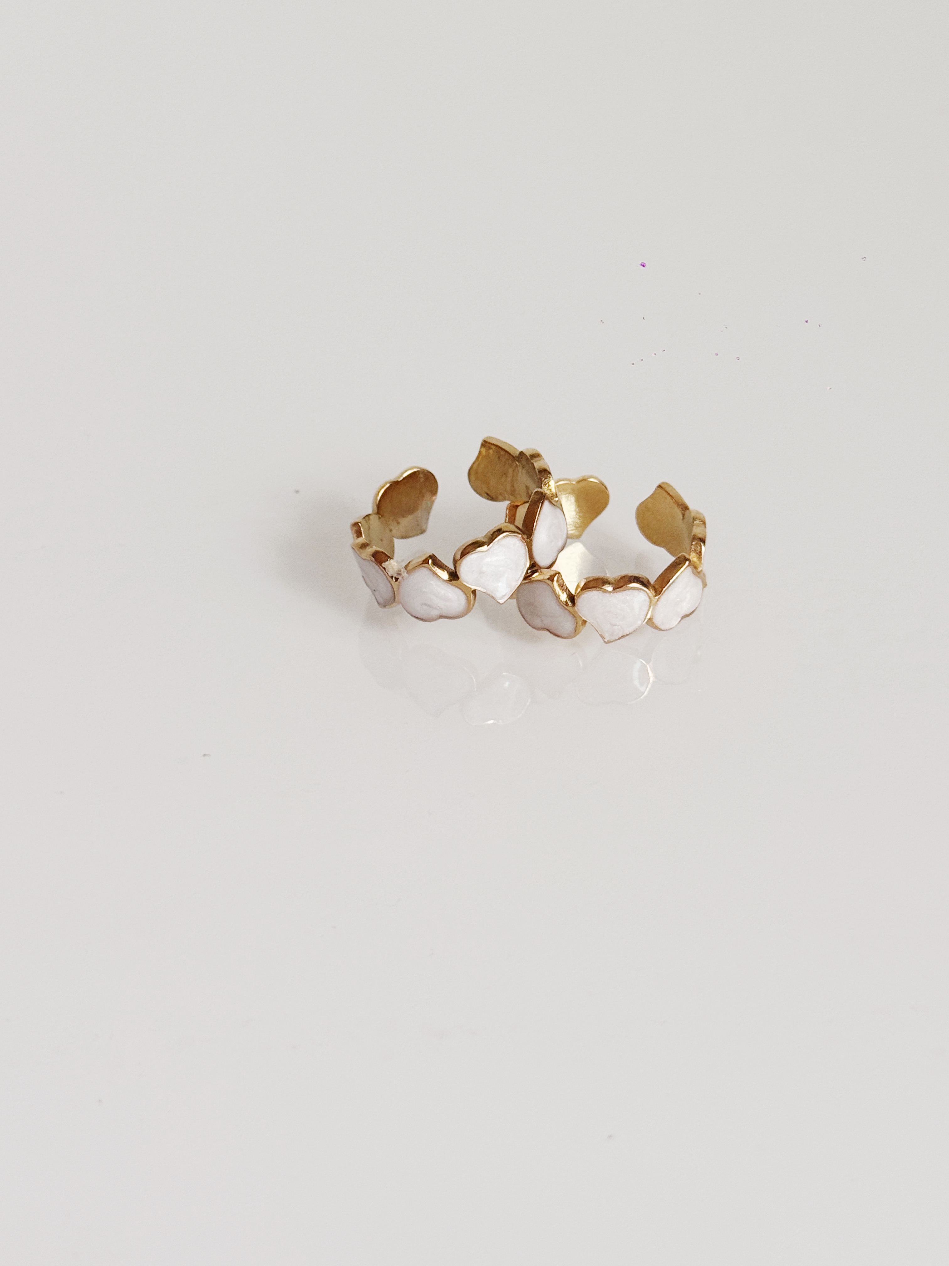 Snowflake - Marmor Ring