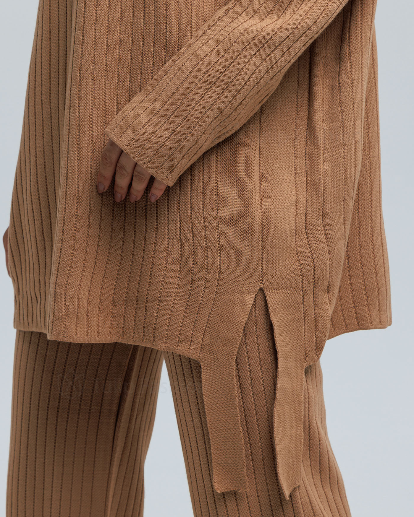 Tunic set with pants - Beige - 8