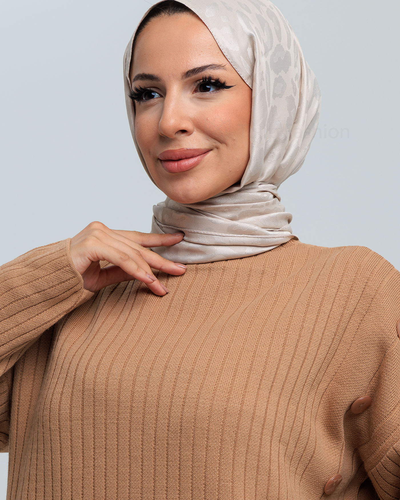 Tunic set with pants - Beige - 10