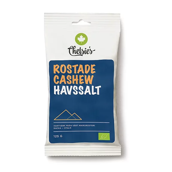 Cashew rostade saltade 125g