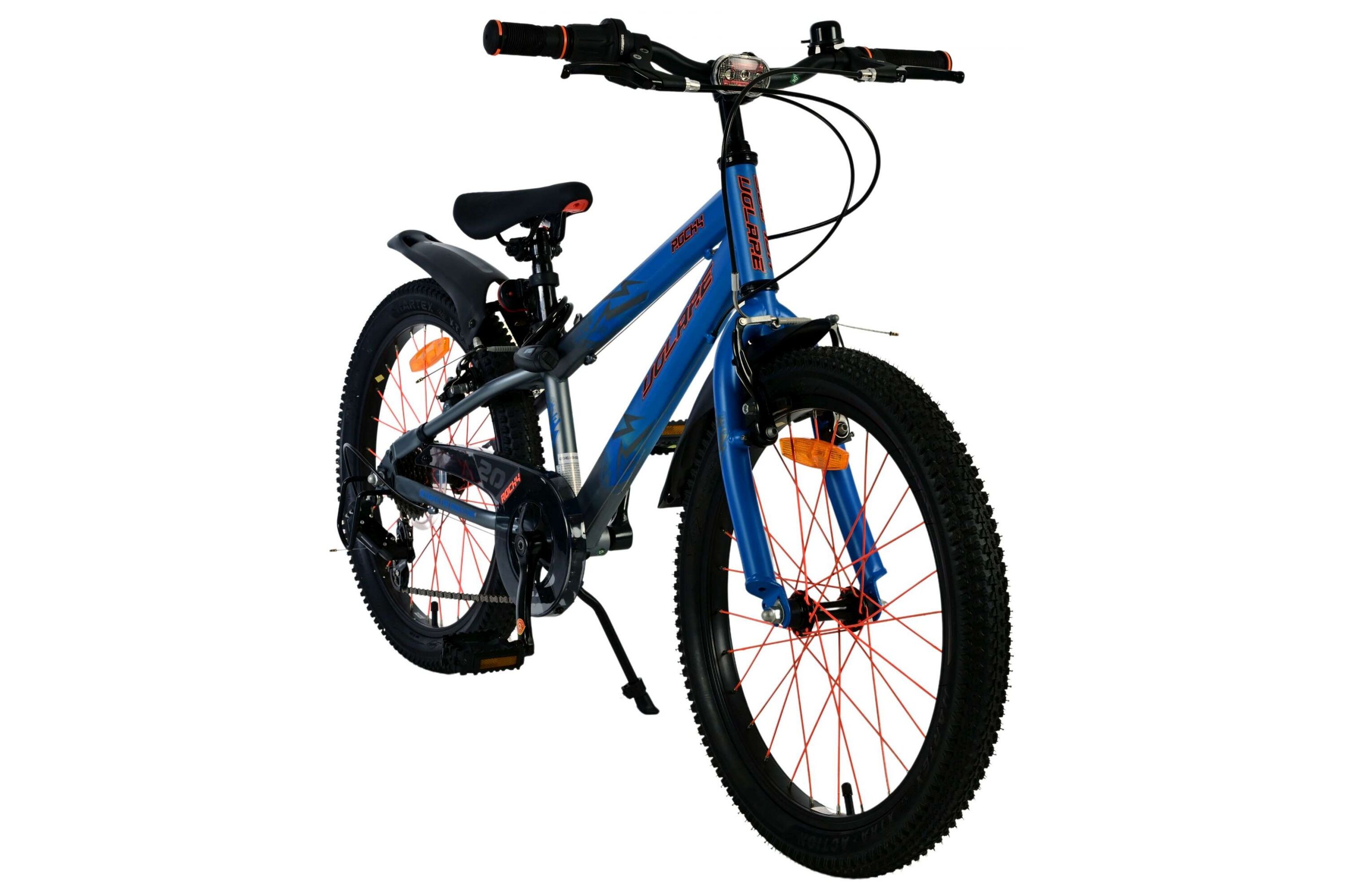 Barncykel Volare Rocky 20 Tum - 7 Växlar Blå för barn 6-8 år - 2