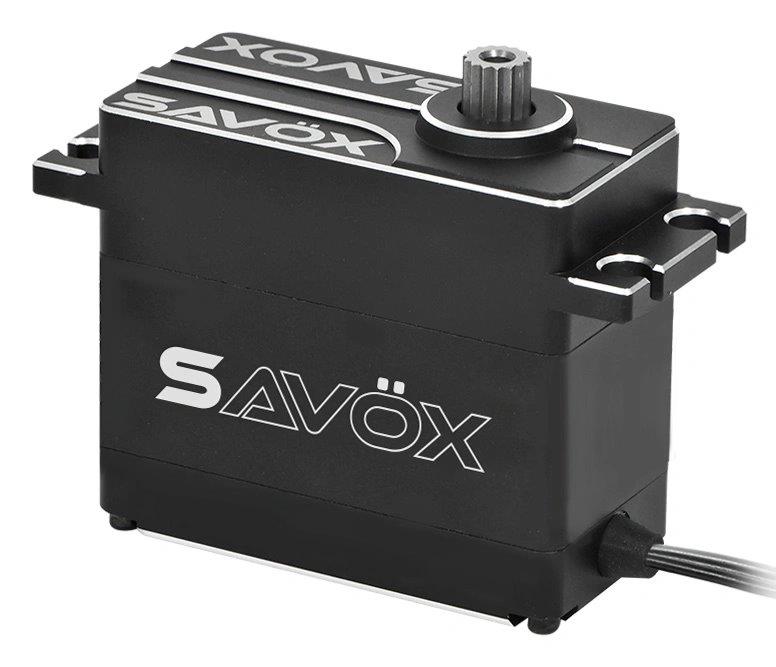 SAVÖX SW-1240SG Servo 65Kg 0,17s HV Alu Brushless Ståldrev WP - 4