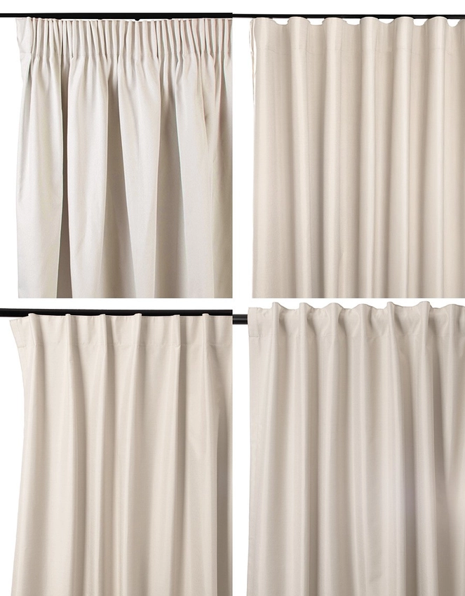 Mörkläggande gardin Nova, beige - 2