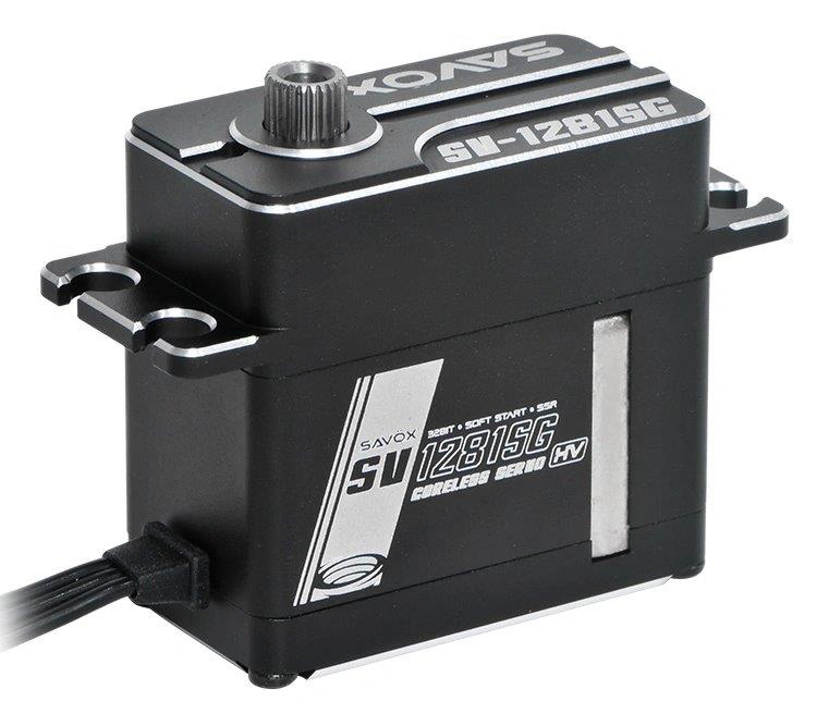 SAVÖX SV-1281SG Servo 60KG 0,14s HV Alu Brushless Ståldrev