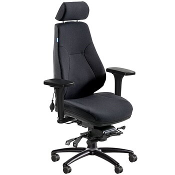 BE-GE 852 24h bevakningsstol, tyg 24/7+ färg WK003