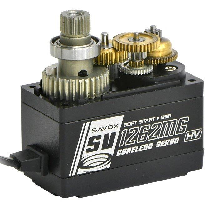 SAVÖX SV-1262MG Servo 9Kg 0,085s HV Metalldrev Mini - 4