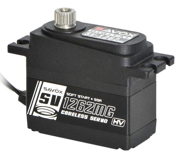 SAVÖX SV-1262MG Servo 9Kg 0,085s HV Metalldrev Mini - 2