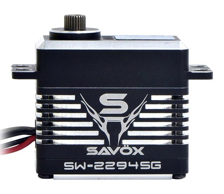 SAVÖX SW-2294SG Crawler Servo 75Kg 4S Powered Alu Brushless Ståldrev WP - 4