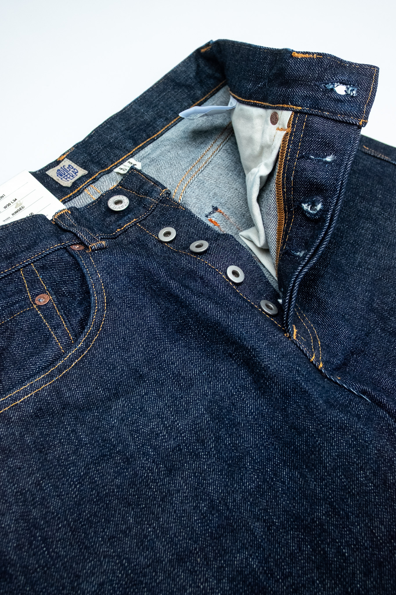Indigofera - Clint Shiroyama Jeans Rinsed 18oz - 8