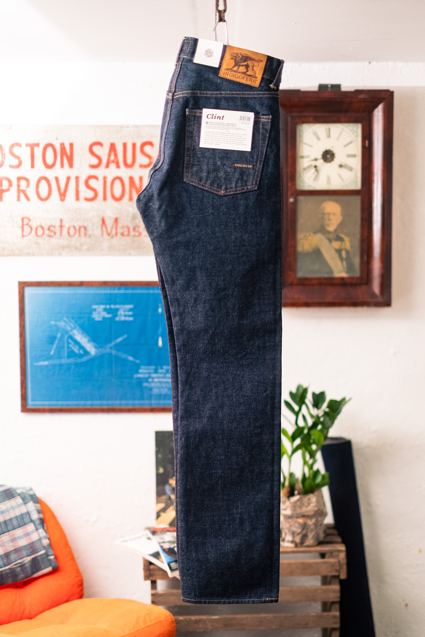 Indigofera - Clint Shiroyama Jeans Rinsed 18oz