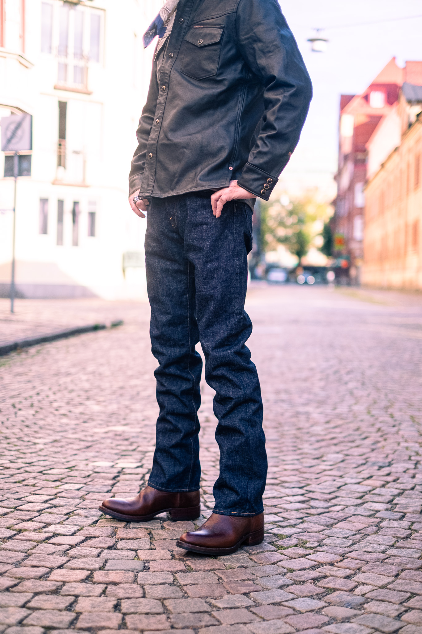 Indigofera - Clint Shiroyama Jeans Rinsed 18oz - 12