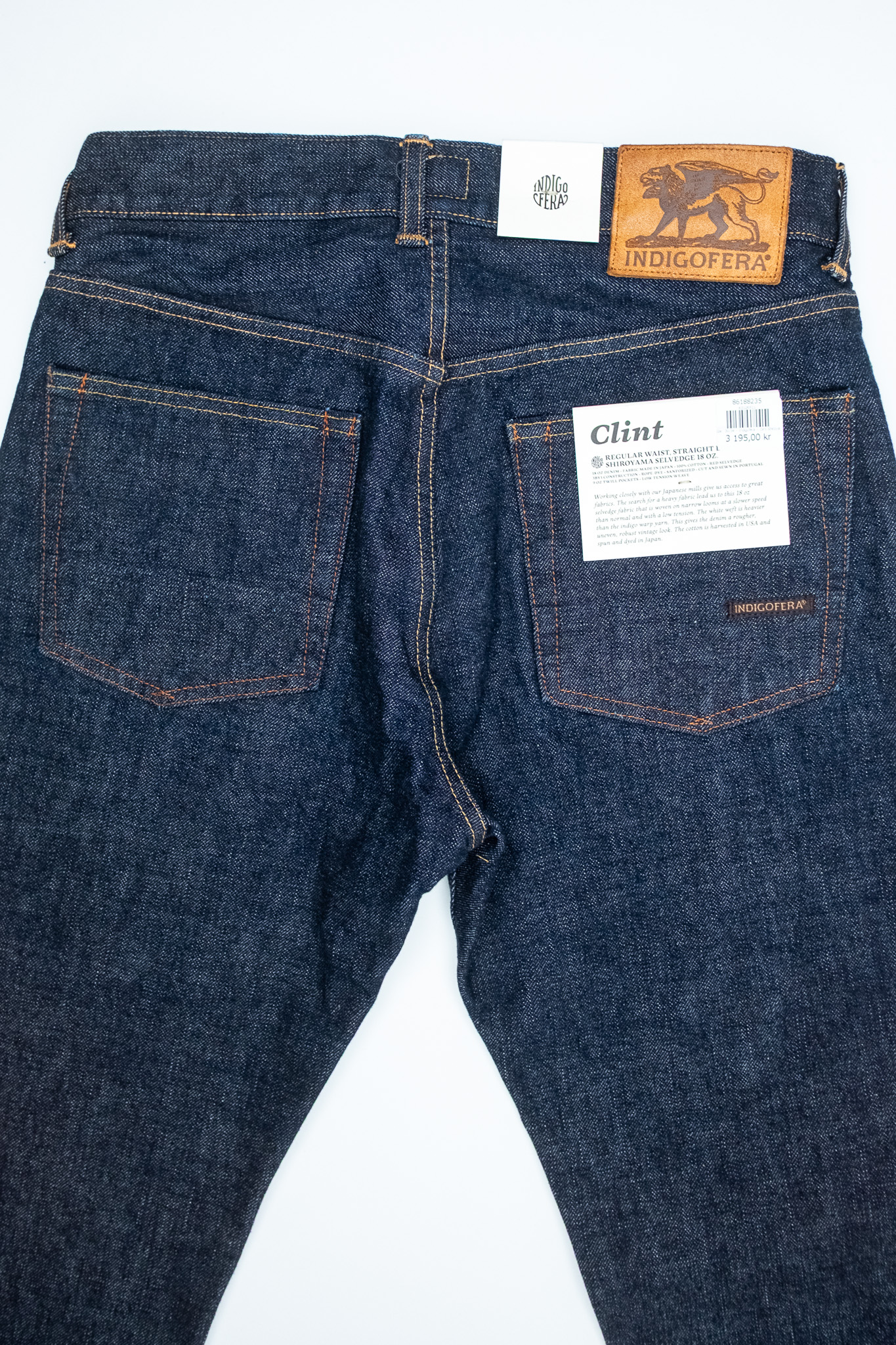 Indigofera - Clint Shiroyama Jeans Rinsed 18oz - 9
