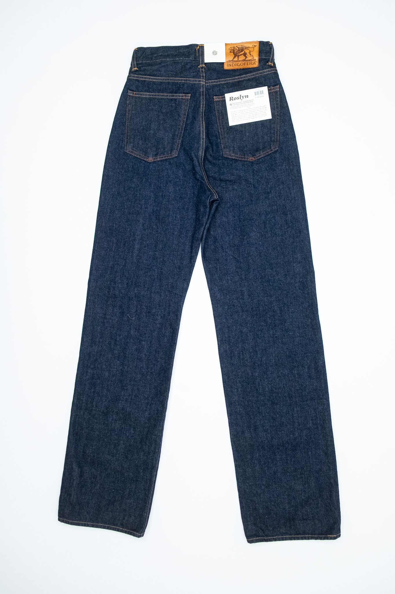 Indigofera - Women's Jeans Roslyn Vintage 70’s Denim Rinsed 14oz - 4