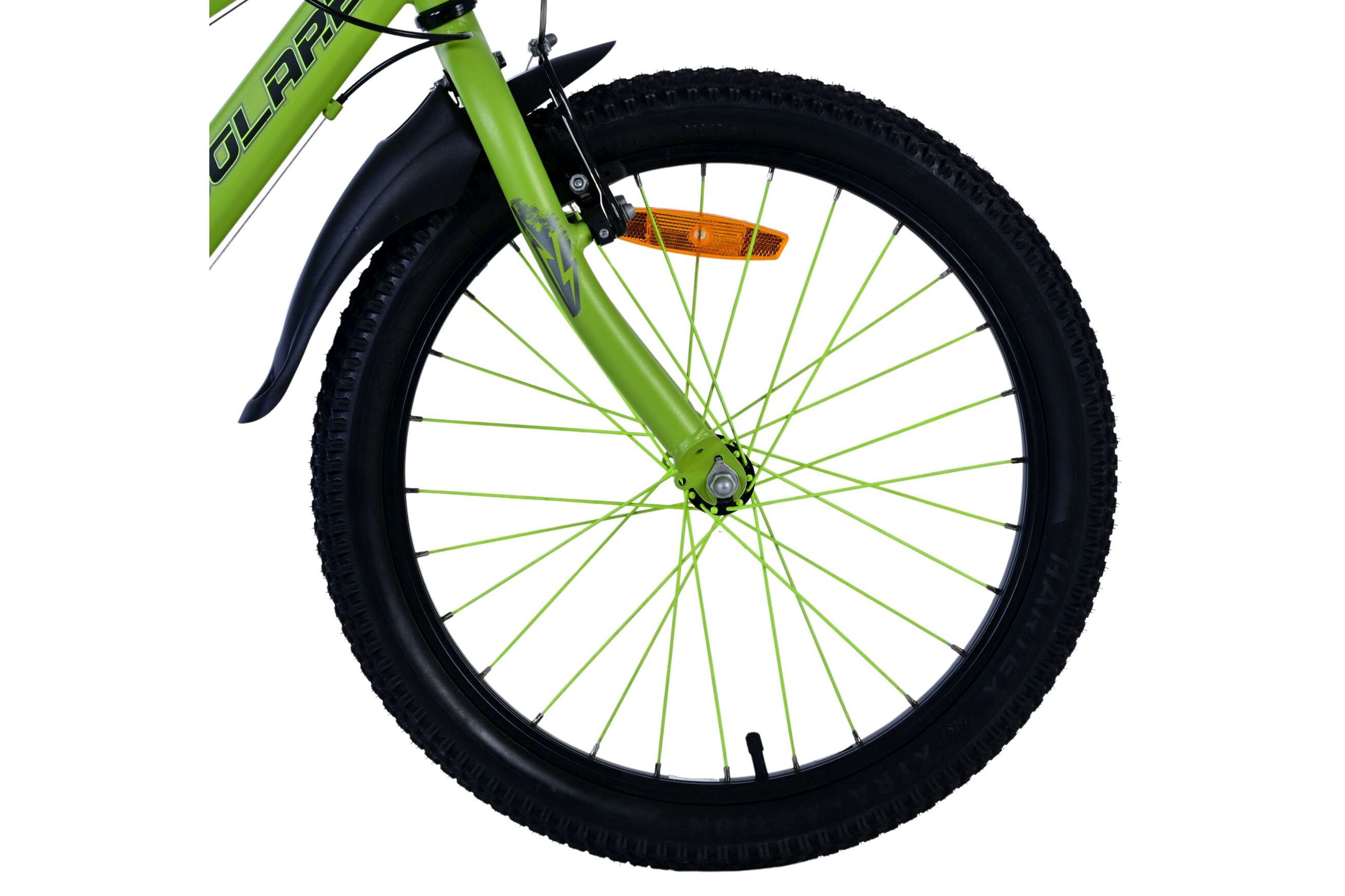 Barncykel Volare Rocky 20 tum – 7 växlar Grön/Grå för barn 6–8 år - 6