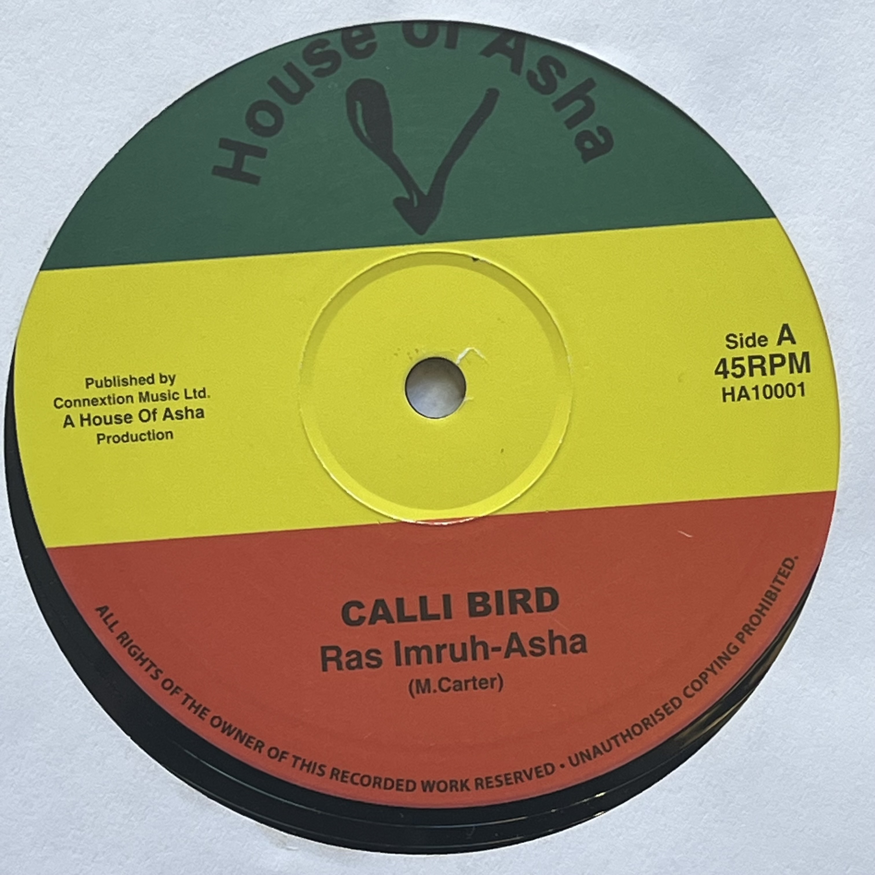 Ras Imruh-Asha – Calli Bird