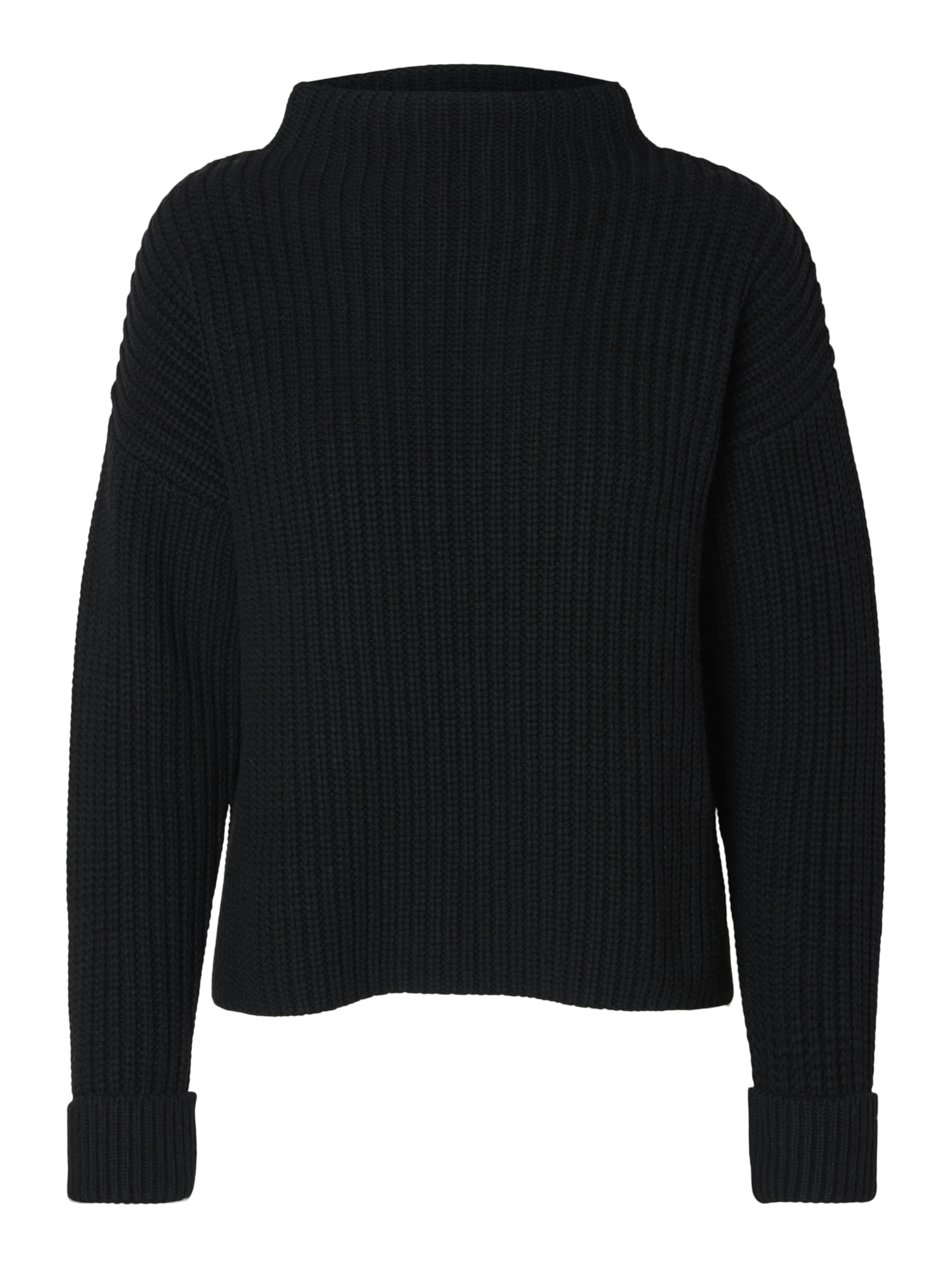 SLFSELMA LS KNIT PULLOVER NOOS Black