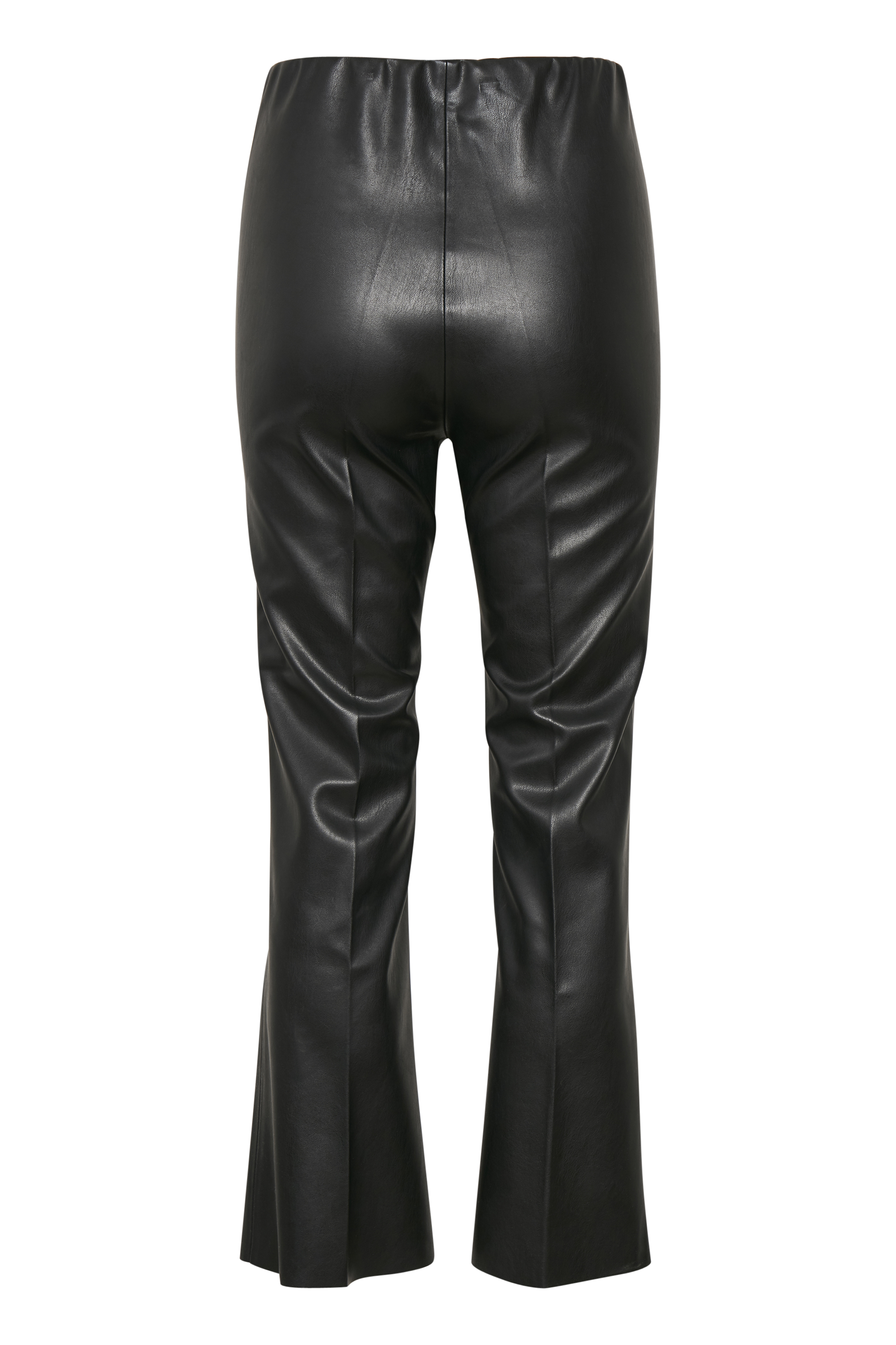 SLKaylee PU Kickflare Pants Black - 2