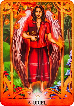 Archangel Fire Oracle - Engelska