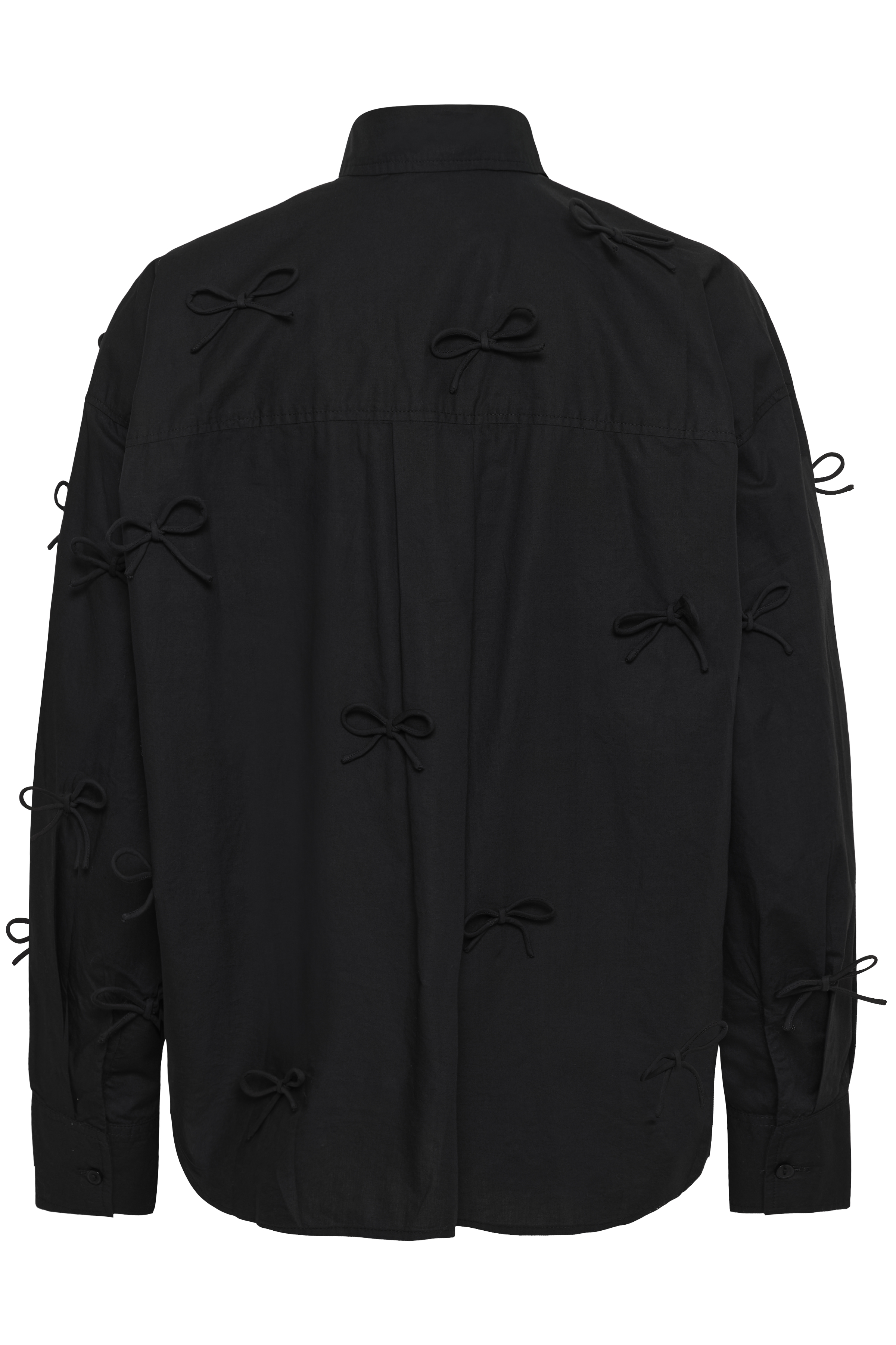 SLJoa Bow Shirt Black - 2