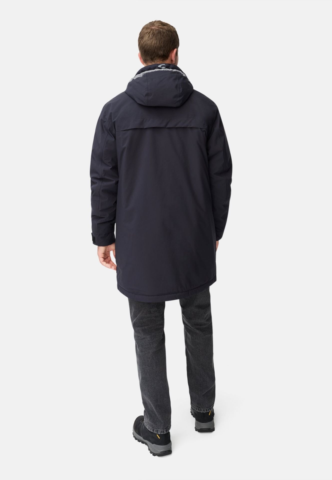 Parkas med  huva mörkblå från camel active,  - 5