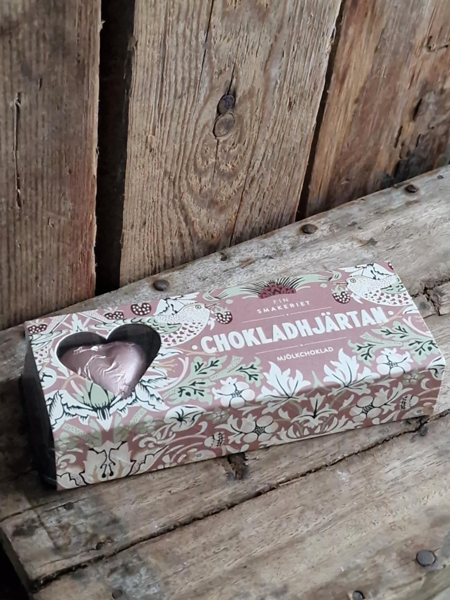 Chokladhjärtan (mjölkchoklad) - Finsmakeriet
