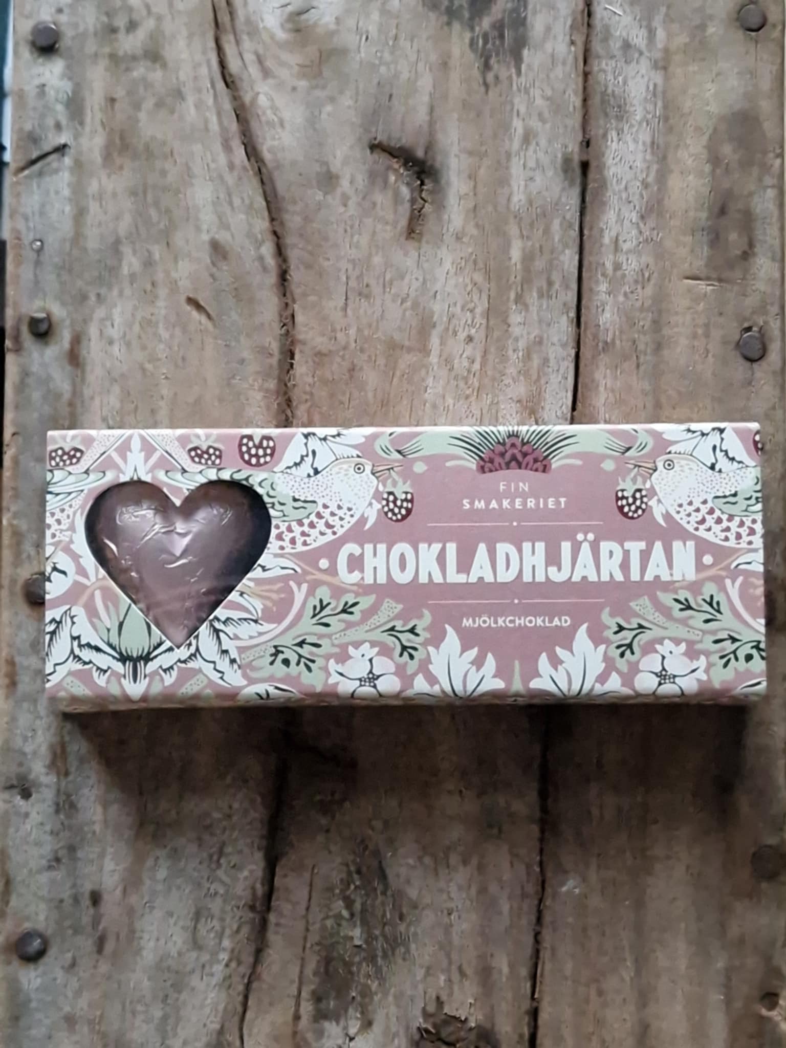 Chokladhjärtan (mjölkchoklad) - Finsmakeriet