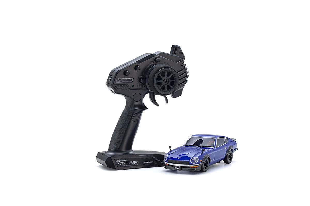 Kyosho 32645MB Mini-Z AWD Nissan Fairlady 240Z-L Metallic Blue (MA020/KT531P) - 3